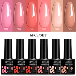 Vibrant Pink Gel Nail Polish Set - Long-Lasting Soak Off UV LED Varnish Collection (55380-26)