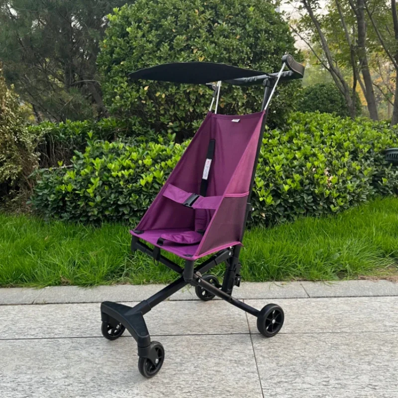 Lightweight Travel Stroller High Quality Baby Stroller Comfortable 1-8 Years Old Foldable Four Wheels Pram
