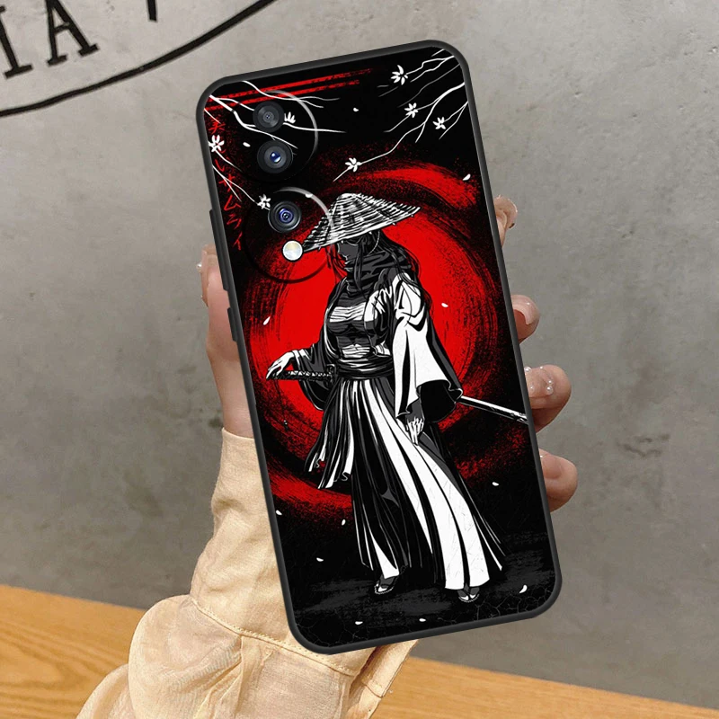 Anime Japanese Samurai Protective Phone Case Cover