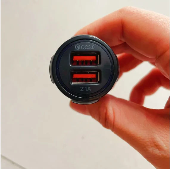 Qc3.0 Ricarica Flash Pd Car Phone Testa Di Ricarica Rapida 3A Dual Port Usb One Drag Due Ricarica Rapida Multifunzione