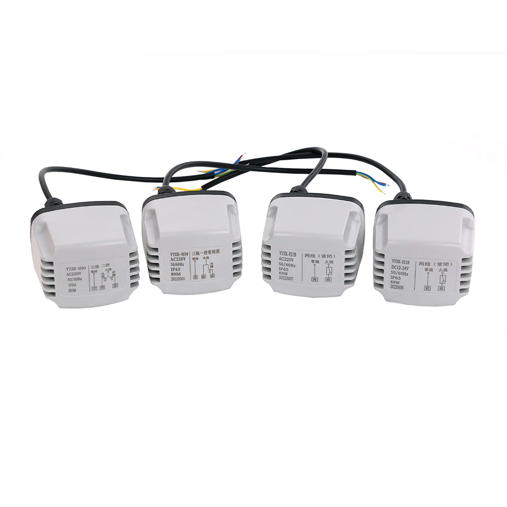 Prova Impermeável Água Motorizada Válvula de Esfera Atuador Três Fios Dois Controle Elétrico Motor da Válvula de Esfera Dn15 Dn20 Dn25 Dn32 Dn40 Dn50 à