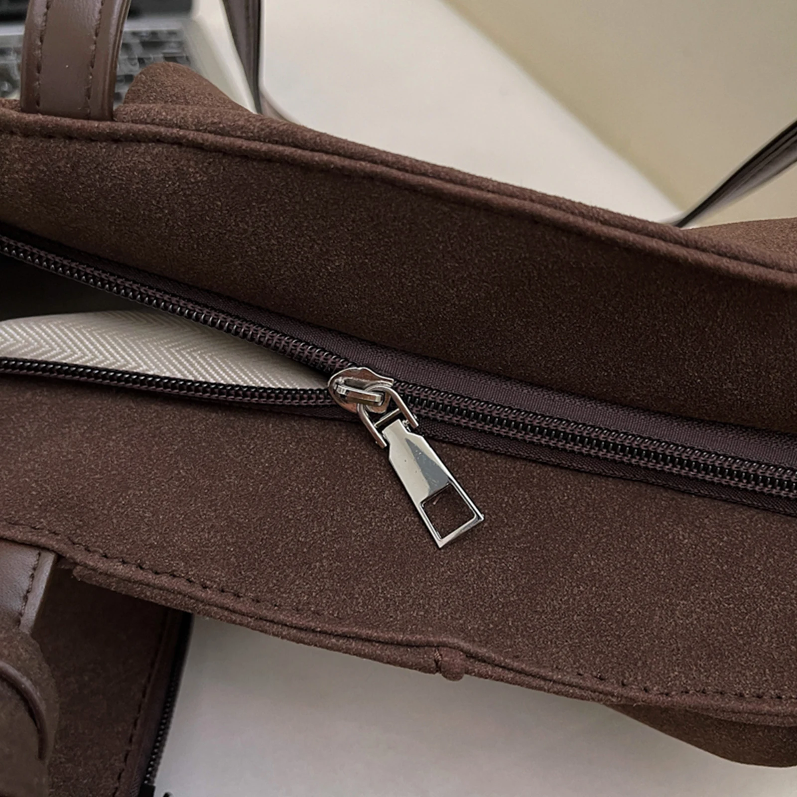 Trendy Tote Bag Large Capacity Fall Underarm Bag Winter Hobo Bag Travel Handbag for Women Work Shopping Travel