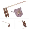 Pure Copper Detector Rod Metal Detecting Sticks Dowsticks Finding For Treasure Hunting Divination Water Rods Tools 11.4x4.7 Inch 4
