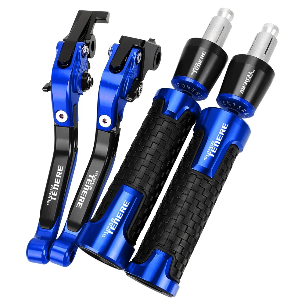 

For YAMAHA XTZ750 SUPER TENERE 1989 -1996 Motorcycle Extendable CNC Adjustable Brake Clutch Levers Handbar Grips Ends