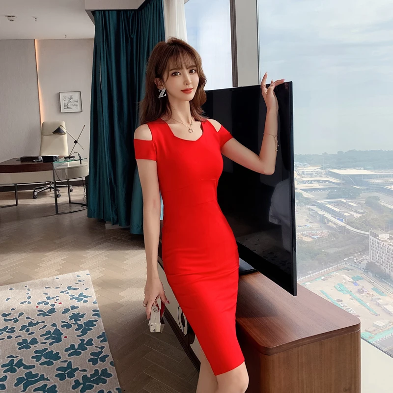 

Hip Wrap Sexy Woman Dress Women Elegant Fashion Tight Summer Women's Clothing 2022 Spring Designer Vintage Traf Trendyol Dresses