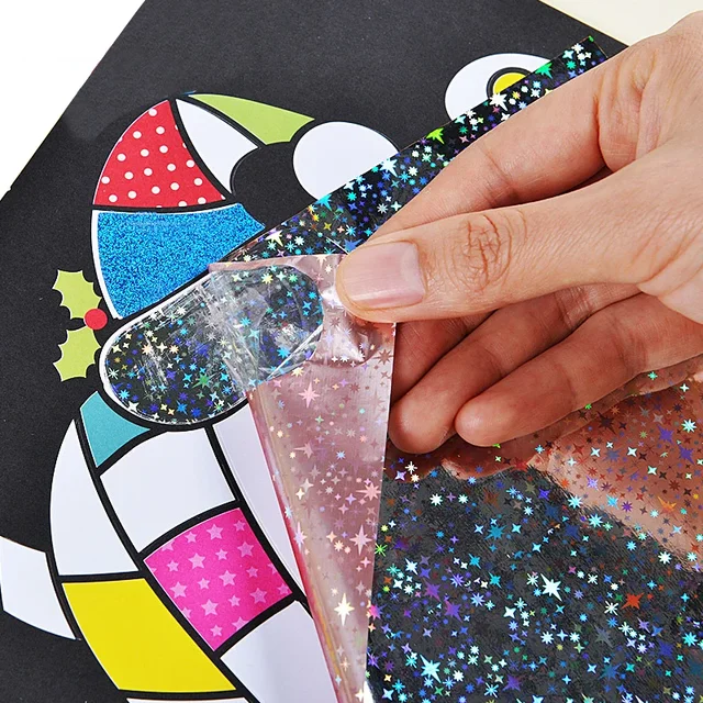 DIY Cartoon Magical Transfer Painting Crafts for Kids Arts and Crafts Toys Children Creative Educational Learning Drawing Toys 4