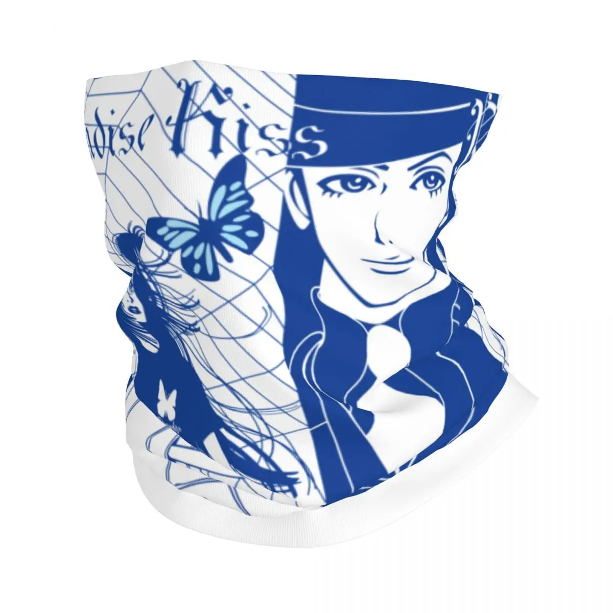 

Paradise Kiss Bandana Neck Cover Printed Para Kiss Balaclavas Mask Scarf Multifunctional Cycling Hiking for Men Women Adult