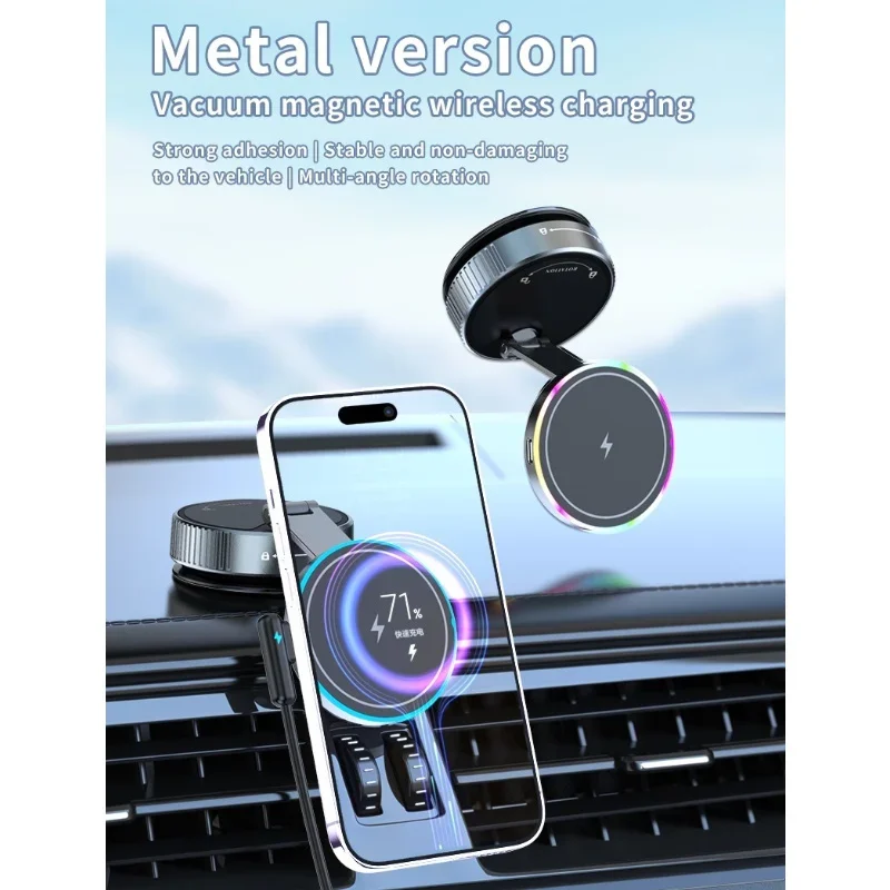 รูปสินค้า ชาร์จไร้สาย 360 องศา ปรับได้ สำหรับรถยนต์