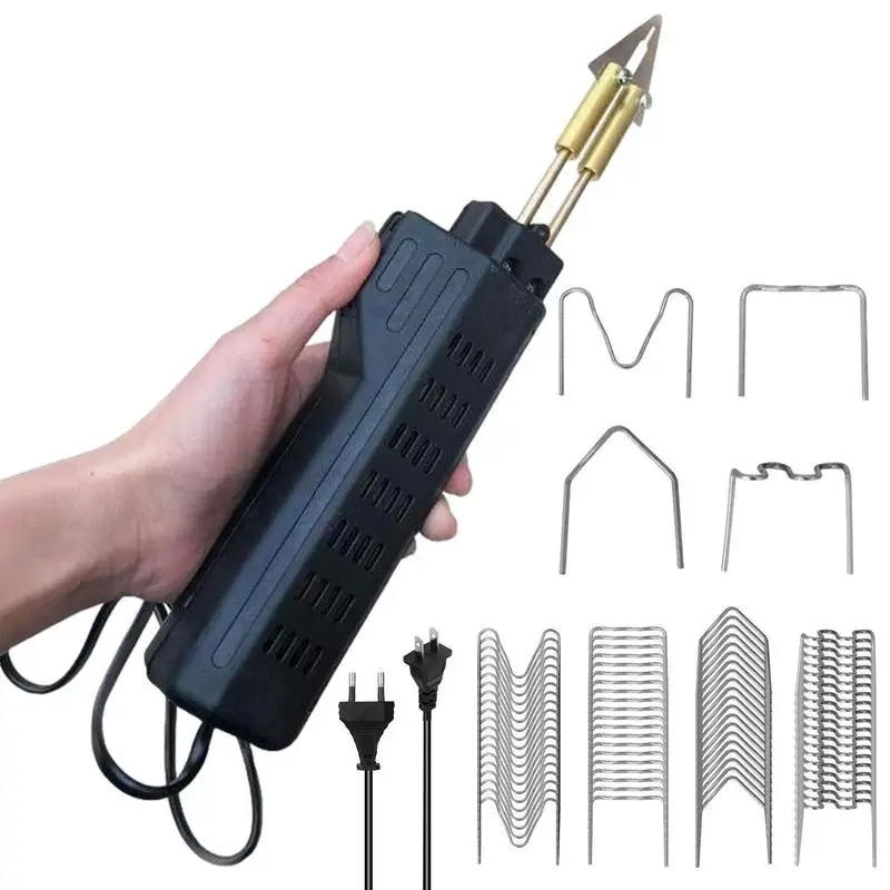 

Автомобильный сварочный аппарат с переноской, строительный паяльник, тепловая ручная паяльная машина, термостеплер, комплект для сварки бампера автомобиля