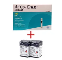 Bandelettes de test de glycémie Accu Chek Instant 50/100 pièces (Exp: Dernière date) 3