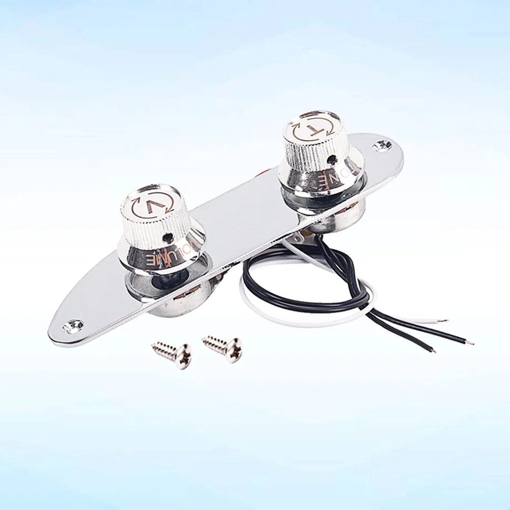 

Guitar Control Plate Durable GE217 Control Knobs Guitar Parts Control Plate for Guitar
