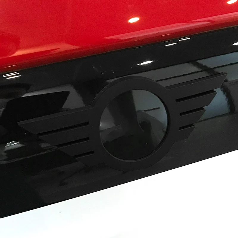 미니 쿠퍼 F54 F55 F56 F57 F60용 3D ABS 자동차 앞 보닛 후면 트렁크 로고 스티커 외장 엠블럼 배지 장식 데칼