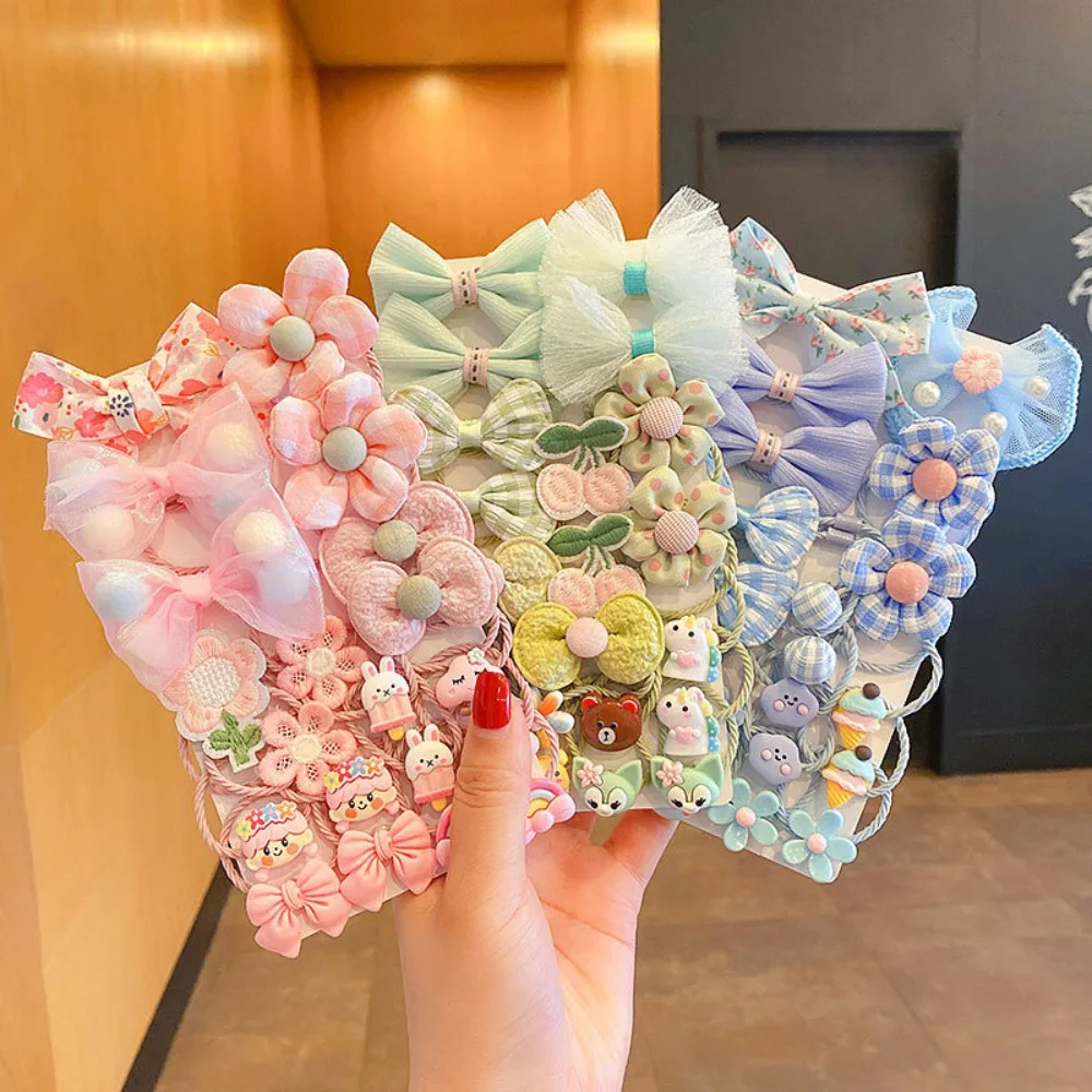 

Sanrio Anime Kawaii Cute Hello Kitty Children Bow Leather Rope Princess Headwear All-match Sweet Schoolgirl Accessory Gift