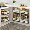 2-Tier Pull-Out Under The Cabinet Storage Rack, Metal 5