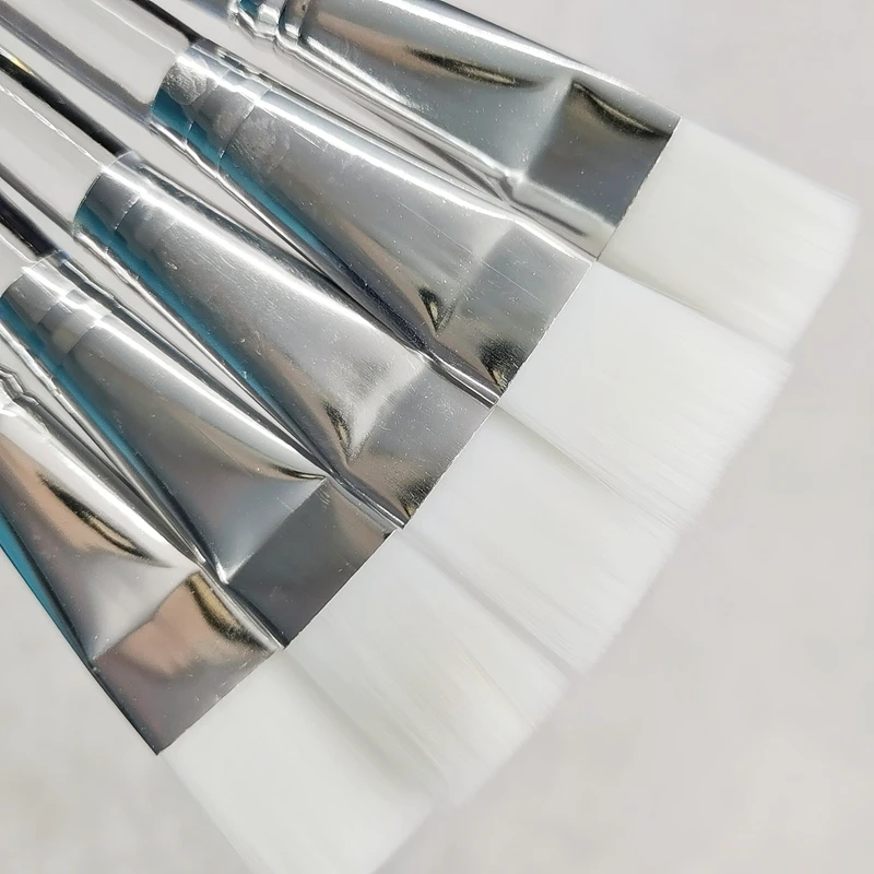 2/5/10pcs Facial Mask Brushes Transparent Crystal Rod Face Applicator Brush for Face Mask Application or DIY Mask  Makeup Tools 3