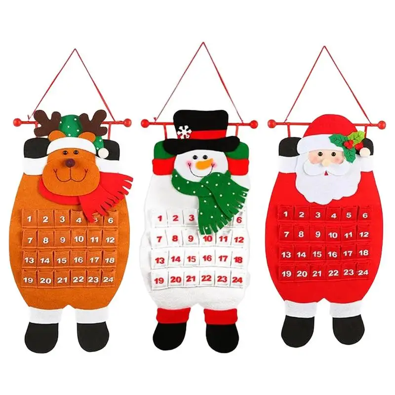felt-advent-calendar-fabric-christmas-hanging-pendant-santa-claus-elk