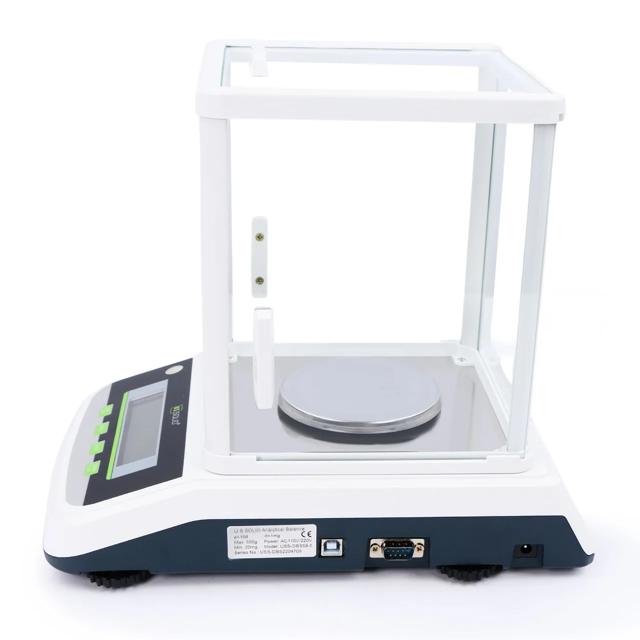 U.S. Solid 220 x 0.0001g Analytical Balance, 0.1 mg Lab Balance