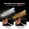 Baby's Luminous Ear Spoon With Dual LED Light Magnifying Glass 6 Types Ear Picks Cleaning Set USB Charging Earwax Cleaner 3