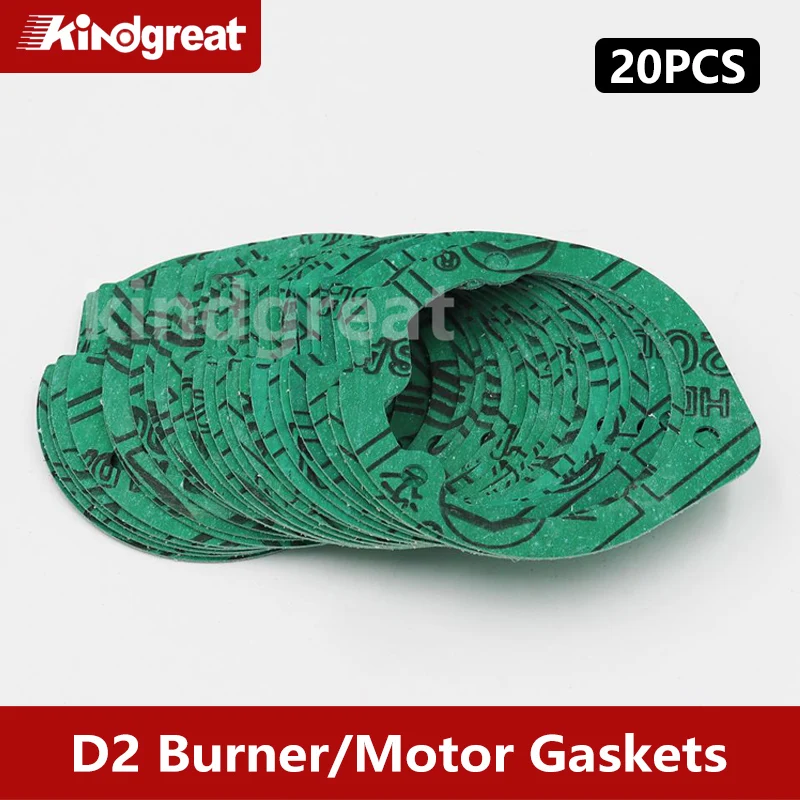 

20PCS/Lot 2KW Diesel Car Heater Burner Gaskets Blower Motor Gasket 252069060001 Fit Eberspacher Airtronic D2 Night Engine Heater