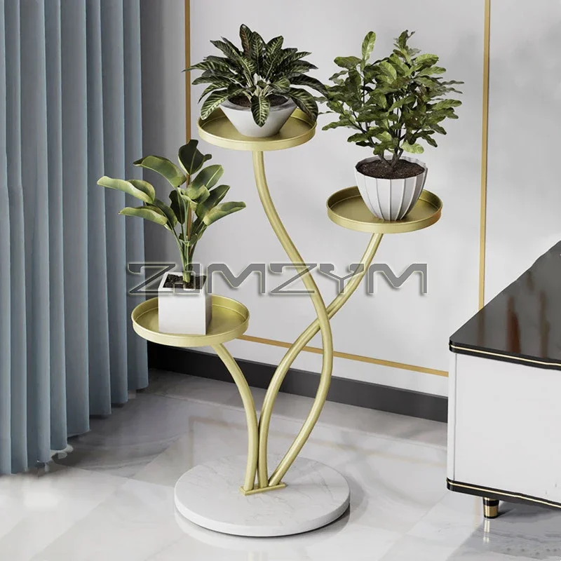 Flower Rack Flower Shelf Floor Stand Plant Stand Home Hotel Living Room Furniture Nordic