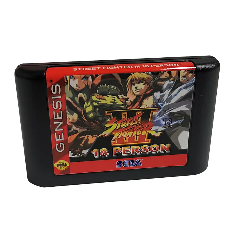セガメガドライブ用の183iFighterゲームカード,16ビット,md