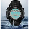 SYNOKE Men Digital Watch Sports Watches Timing Function Alarm Clock Waterproof 50M Digital Watch Military Clock Large Screen 4