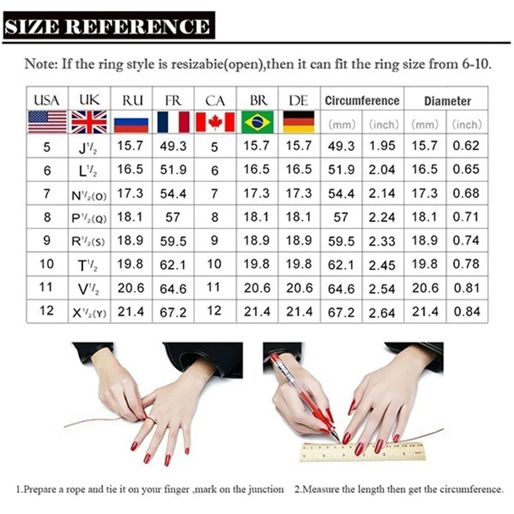 Fashion Women Rings Metal Crystal Rhinestones Zircon Ring for Women Romantic Bride Girl Proposal Ring Wedding Jewelry Gift wedding rings,finger rings,fashion rings,zircon rings,fashion ring,crystal rings,metal rings