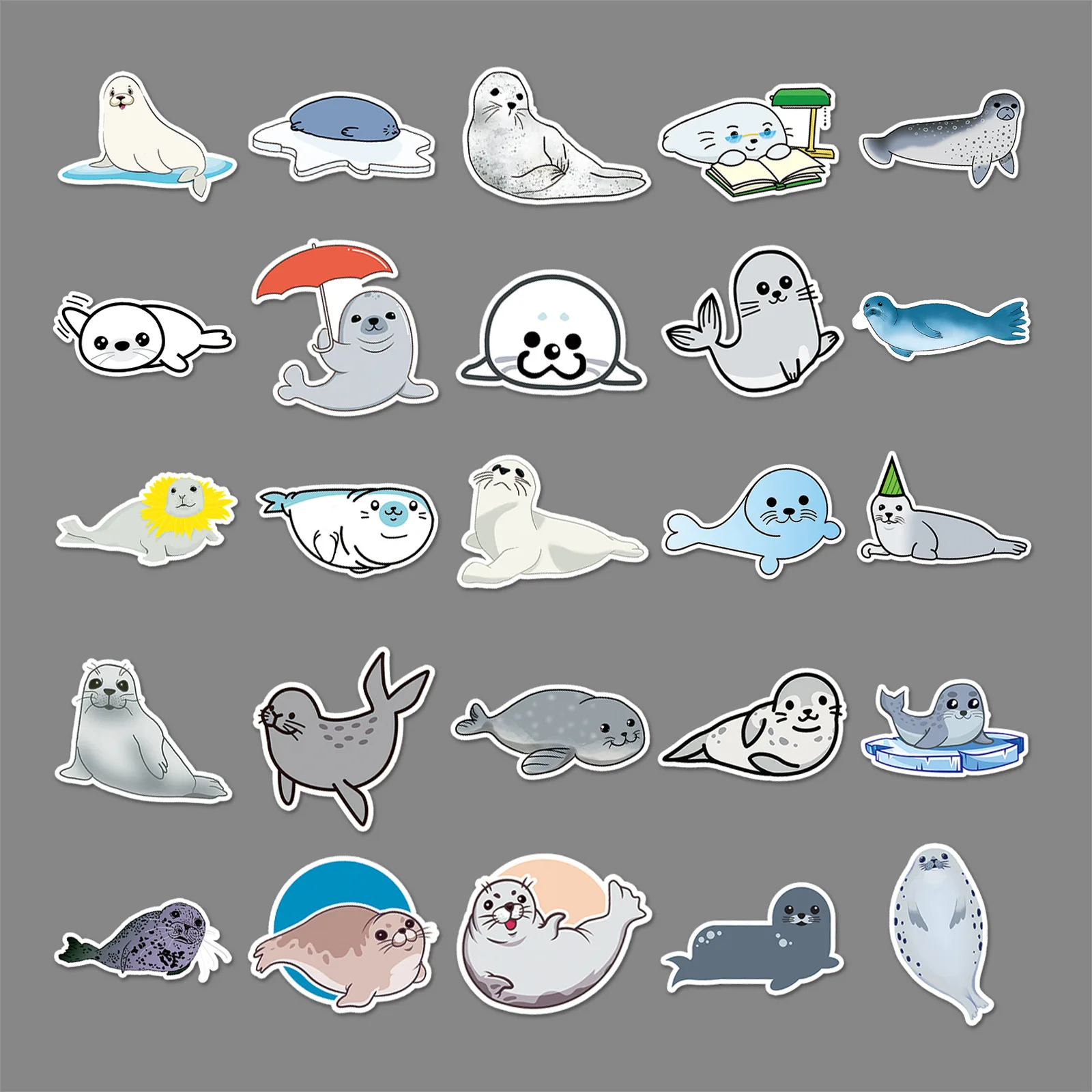 Рисунок 5 - Забавные мультяшные наклейки в виде животных