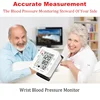 Blood Pressure Monitor Digital Wrist Blood Pressure Machine Automatic Cuff BP Detector 2x99 Readings Memory Large Display Voice 5