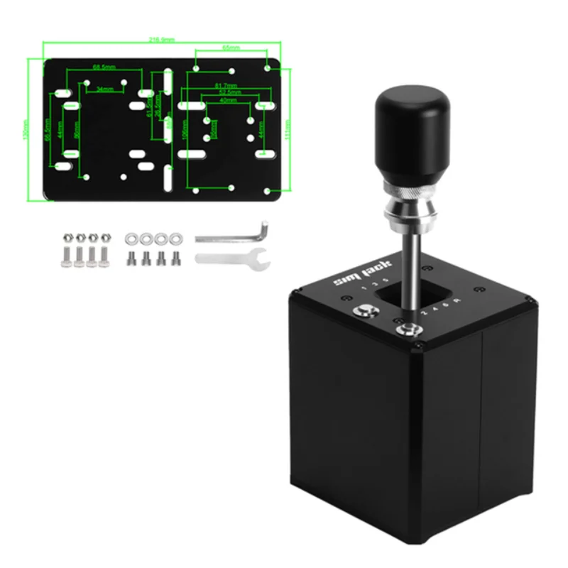 

PC USB H Gear Shifter For Thrustmaster T300RS/GT For Logitech G27 G29 G25 G920 For ETS2 Sim Gear Shift PC Racing Game