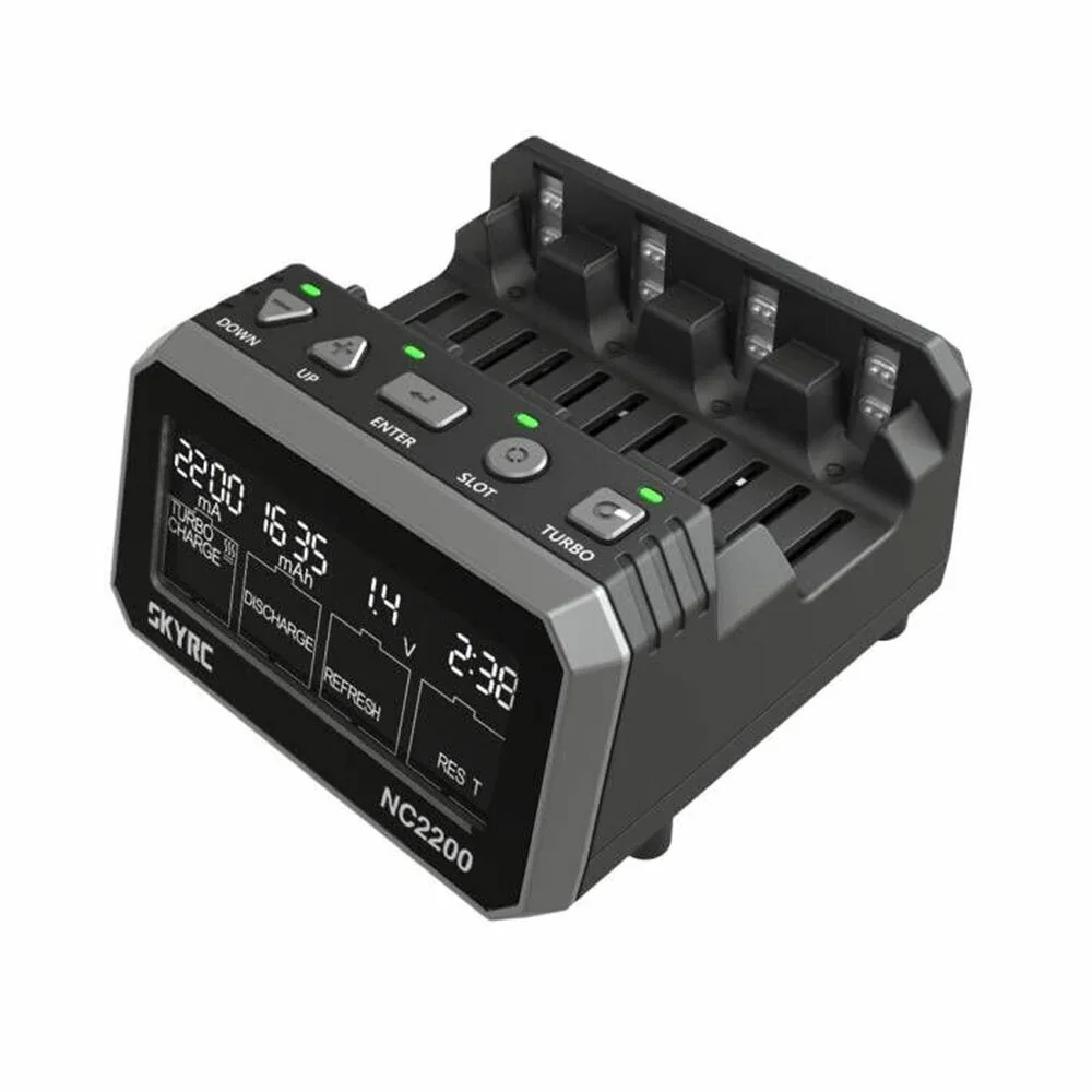 

Профессиональное безопасное надежное устройство Skyrc Nc2200, многофункциональное зарядное устройство 12 В 2 а Aa Aaa Ni MH / Ni Cr, простое в установке и обслуживании