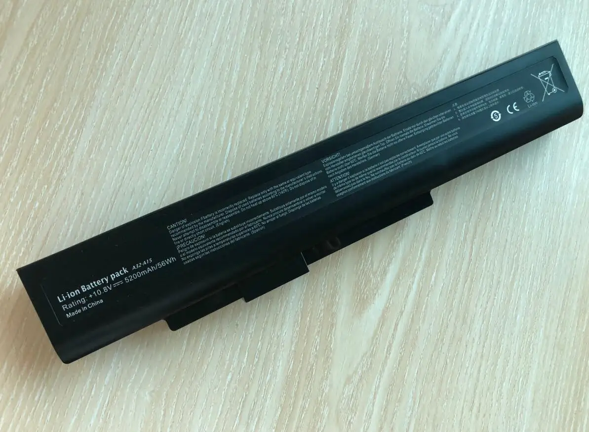 Bateria para Laptop Nova Compatível com Msi A6400 Cx640 A32-a15 Cr640 Gigabyte Q2532n Dns 40036064 142750 153734 Baterias p/ laptop - Imagem 6