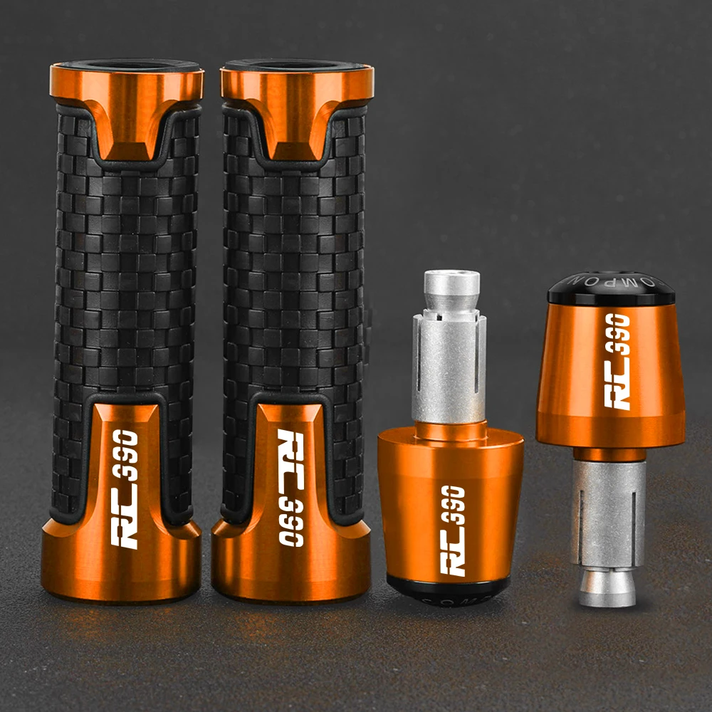 

For RC390 DUKE RC 390 2013-2024 2023 2022 2021 2020 2019 Motorcycle Accessoreis Handlebar Grips Handle bar grip Ends Plug Cap