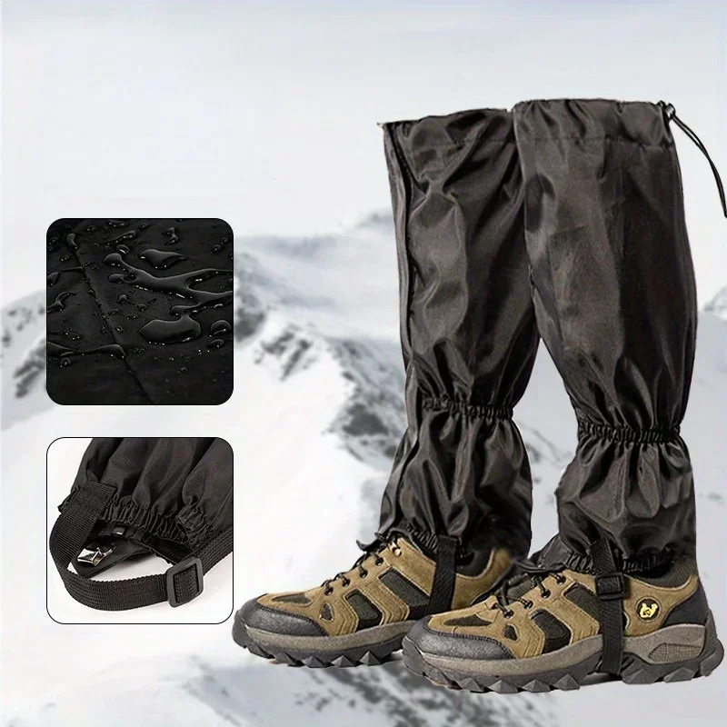 Snow Hiking Anti-scratch Leggings Sand Cover Outdoor Desert Hiking Zipper Sandproof Leg Warmers Umbrella Accessories