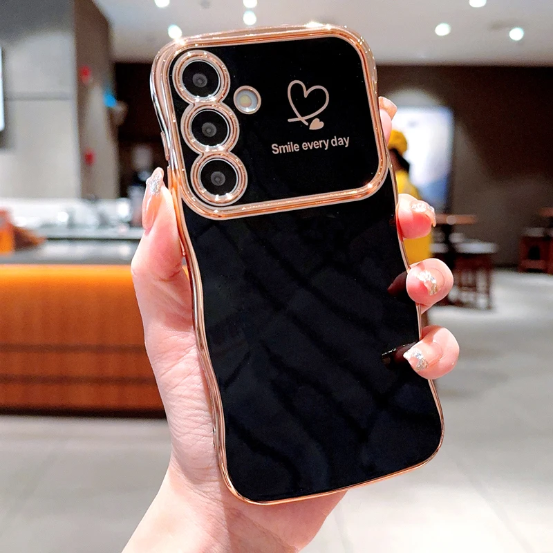Elegant Plating Soft TPU Smartphone Case Cover