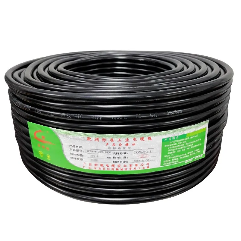 구리 케이블 와이어 도체, 전기 PVC 케이블, 부드러운 피복 와이어, 전원 와이어, 5 미터 H05VV-F, 2 코어, 3 코어, 4/5 코어, 18-13AWG