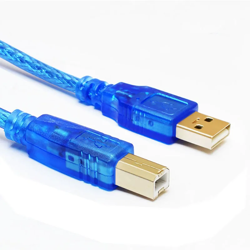 

USB-кабель USB Type B (папа)-«папа» (папа) USB 2,0 для Canon, Epson, HP, ZJiang, принтер для этикеток, DAC, USB-принтер 0,5 м, 1 м, 1,5 м
