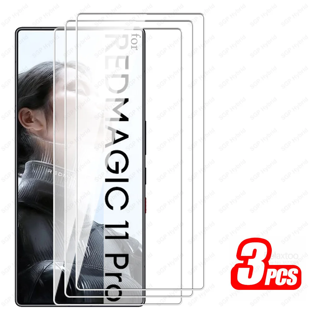 Full Cover Tempered Glass Armor HD Screen Protector (1-4 Pack)