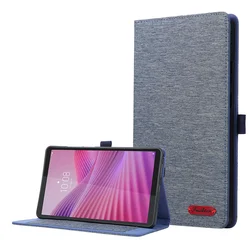 Soft Cowboy Stand Flip Cover for Tab K9 8.7 TB305FU (Blue)