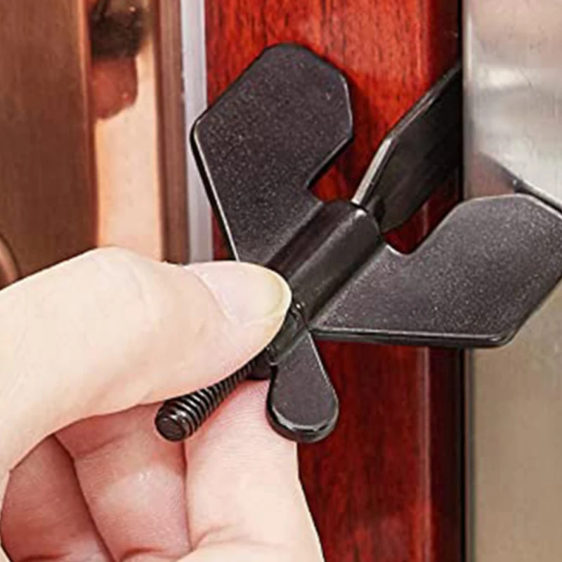 Portable Hotel Door Lock Live Alone Self-Defense Door Stop Travel Anti-Theft Stopper Childproof Lock Safety Home Latch door stopper