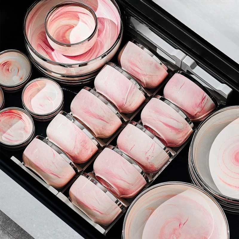 ️ أطقم أطباق عشاء فاخرة 23 قطعة – ل4 أشخاص – تصميم...