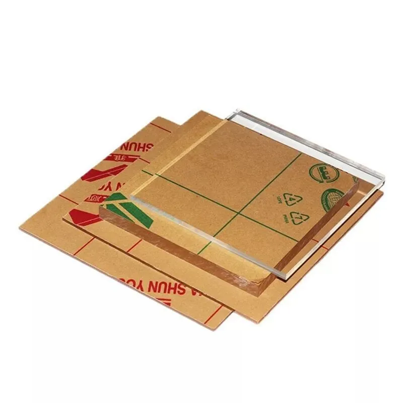 plexiglass clear acrylic board organic plastic sheet 200x200mm 1mm 3mm and 8mm glass methacrylate plastic acrylic sheet
