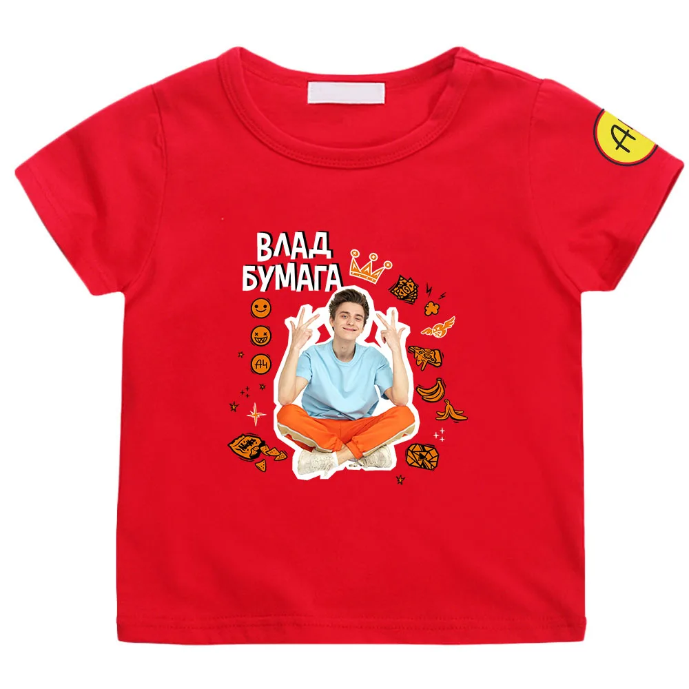 Cotton Children's T-Shirt A4 Lamba Print Boy Girl Short Sleeve Casual Summer Fashion Women Tops
