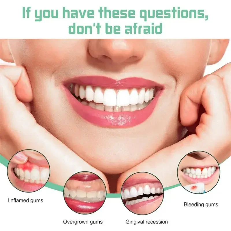 Gum Repair Drops Relieve Receding Gingival Swelling Gum Cleaning Care Oral Hygiene Remove Stain