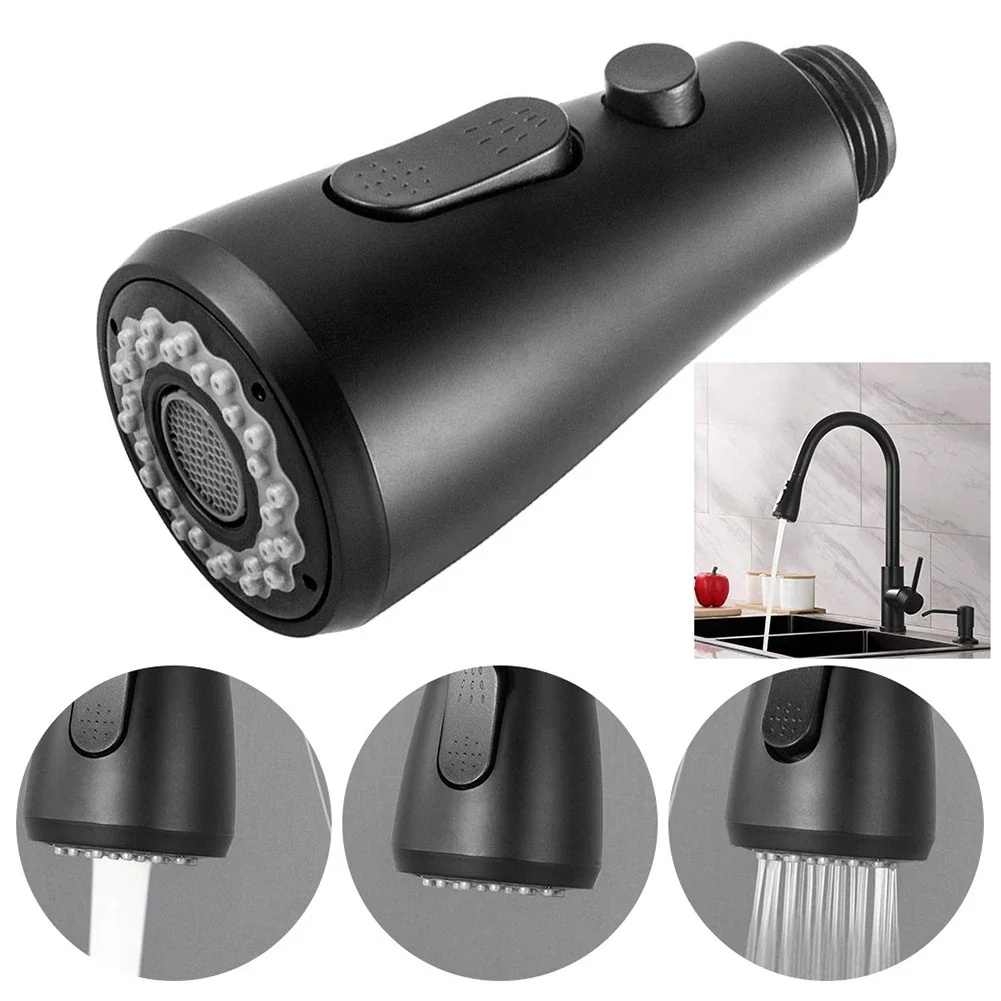 

Фильтр для смесителя, функциональный кран для ванной комнаты, черный распылитель, детали для кухни