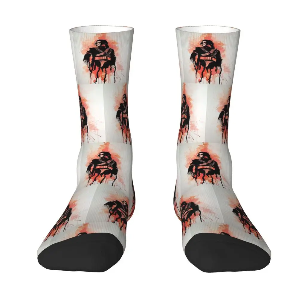 Michael Jackson Musicians Singers Dancers Socks Harajuku Stockings All Season Long Socks Accessories for Unisex Christmas Gifts