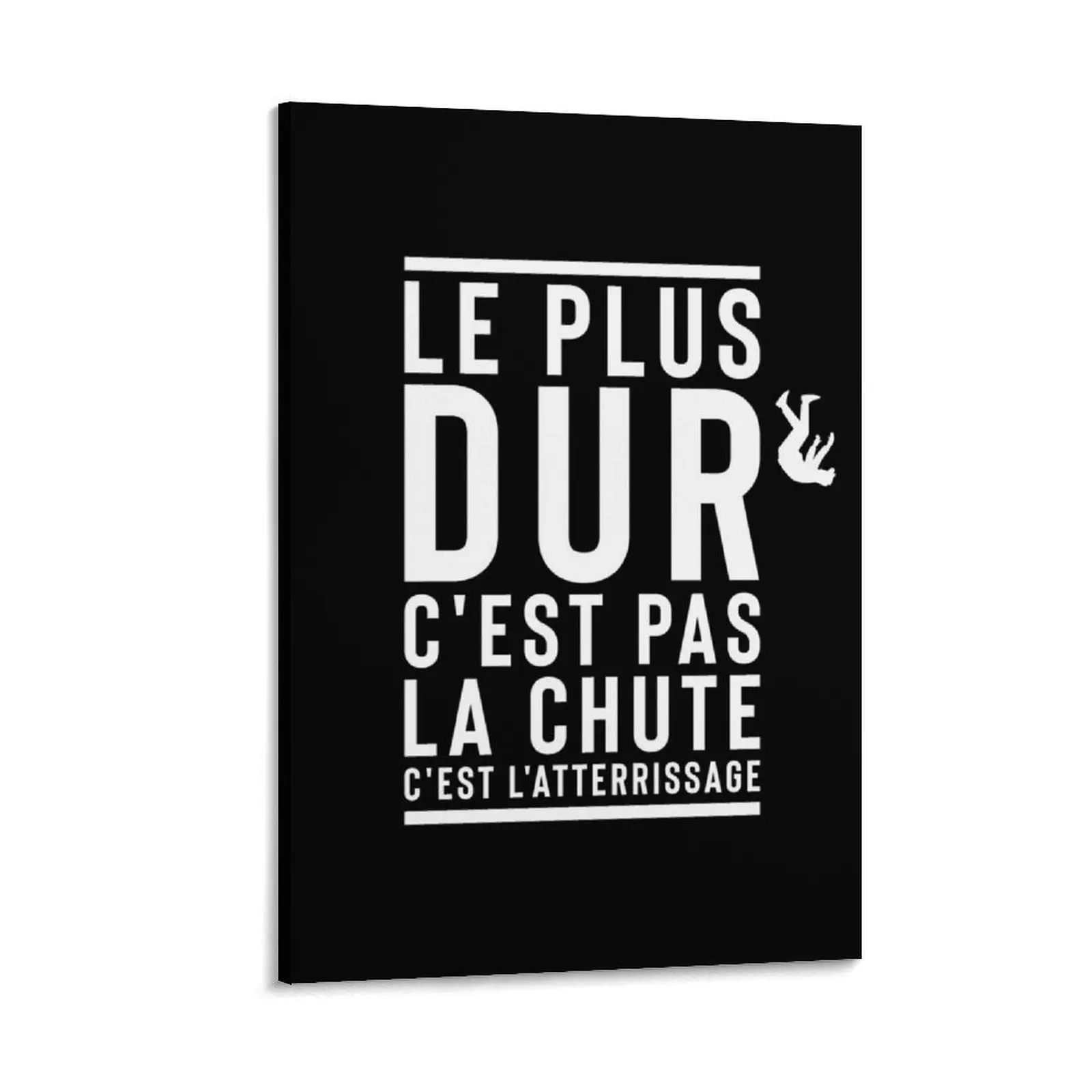 

Hatred - The hardest part is not falling Canvas Painting decorative wall poster Paintings on the wall bedroom decor