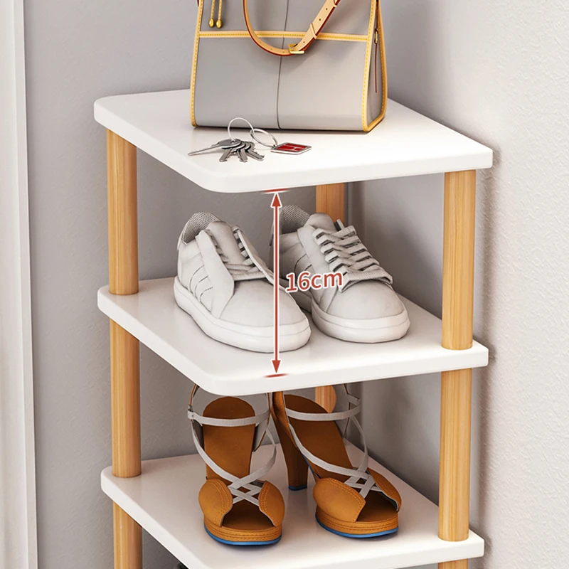 Plastic Shoe Rack Storage Organizer Cabinet Multifunctional Furniture  Shoemaker Zapateras Para Ahorrar Espacio Showcase - AliExpress