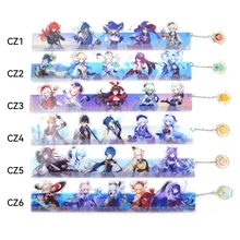 

Anime Genshin Impact Rulers Straight Ruler Cartoon Diluc Keqing Klee Raiden Shogun Kawaii Stationery Student Drafting Supplies