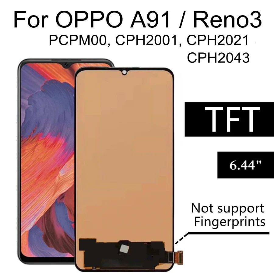 OPPO - mksix Amazon.com: Screen Replacement for Oppo Reno A / R17 LCD